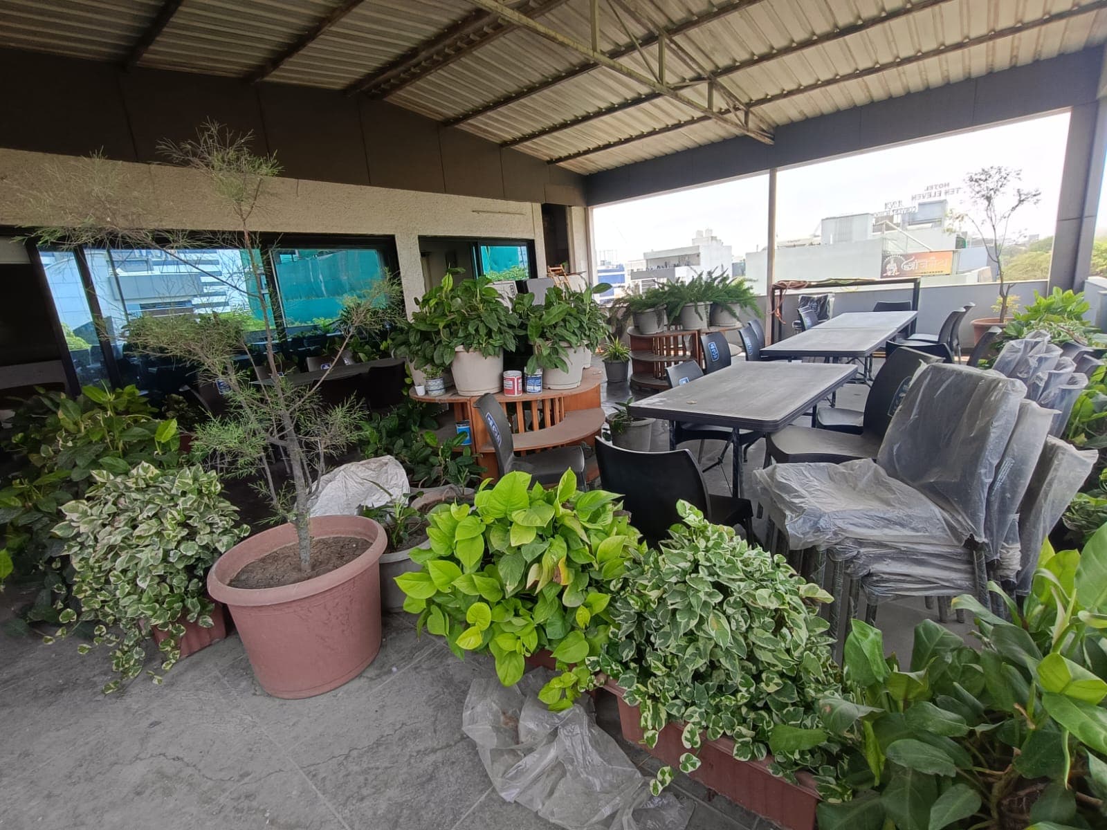 Terrace Garden Space